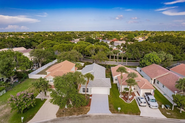 8008 Red Reef Ln, Boynton Beach, FL 33436 - aerial perspective of suburban area