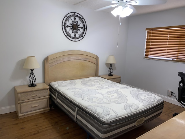 2975 SW 22nd Ave Unit 2010, Delray Beach, FL 33445 - bedroom with wood finished floors and a ceiling fan