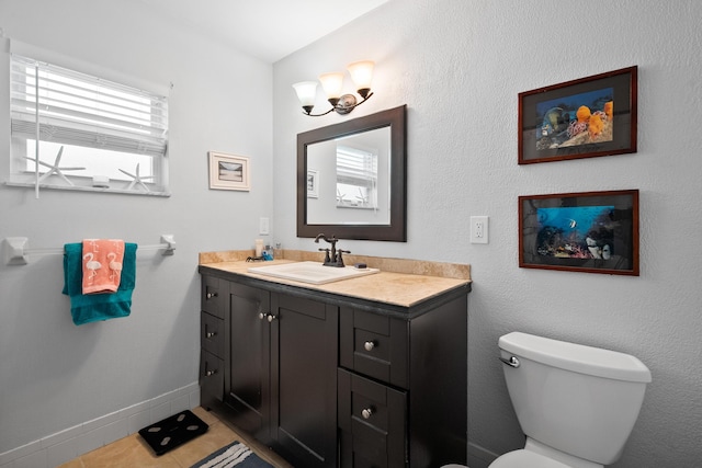 4931 SE Pompano Ter, Stuart, FL 34997 - bathroom featuring vanity and tile patterned flooring
