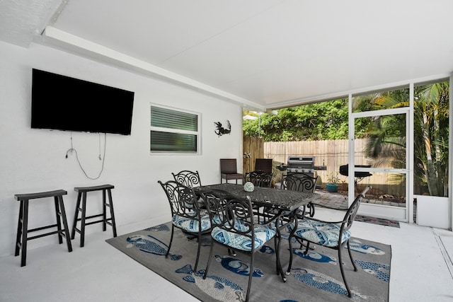 4931 SE Pompano Ter, Stuart, FL 34997 - view of sunroom