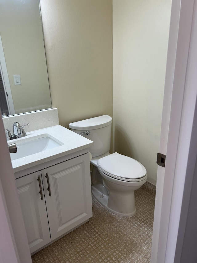 2072 Cornwall D, Boca Raton, FL 33434 - half bath featuring toilet and vanity
