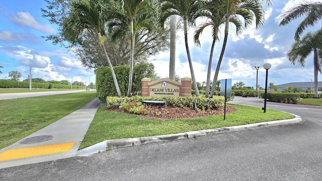 6140 Stanley Ln, Delray Beach, FL 33484 - community sign with a yard