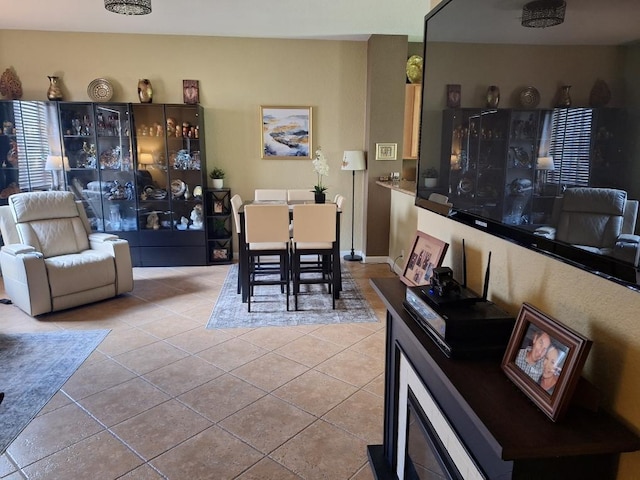 3172 N Greenleaf Cir, Boynton Beach, FL 33426 - dining space featuring tile patterned floors