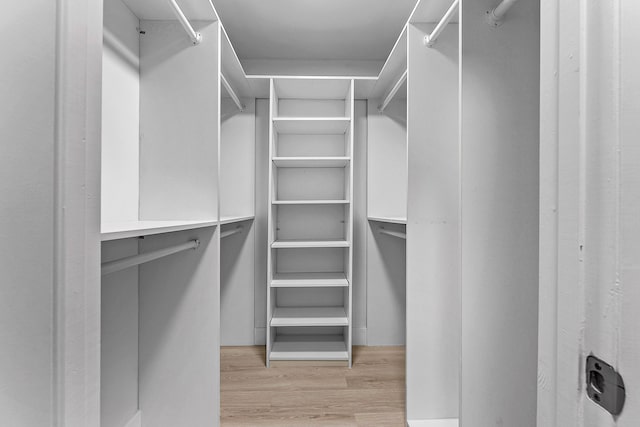 24 Stratford Dr Unit F, Boynton Beach, FL 33436 - walk in closet with wood finished floors