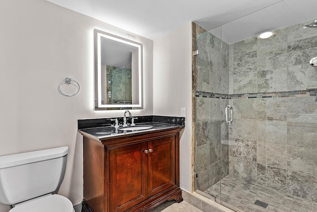 24 Stratford Dr Unit F, Boynton Beach, FL 33436 - bathroom with a shower stall and vanity