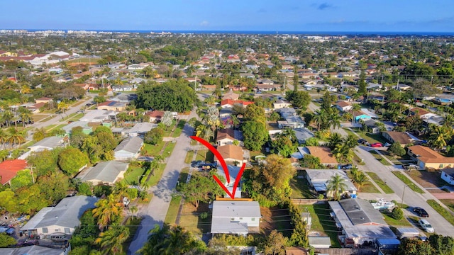 1446 W Perry St, Lantana, FL 33462 - view of property location featuring nearby suburban area