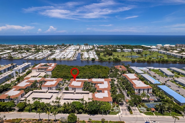 2218 Tuscany Way, Boynton Beach, FL 33435 - bird's eye view of a nearby body of water