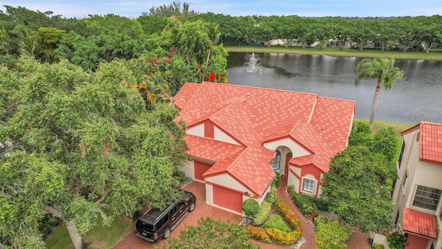 7861 Lexington Club Blvd Unit A, Delray Beach, FL 33446 - view of subject property with a nearby body of water