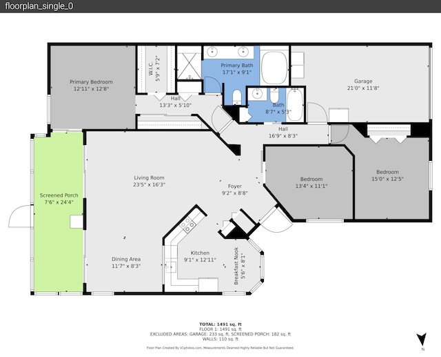 7861 Lexington Club Blvd Unit A, Delray Beach, FL 33446 - view of floor plan / room layout