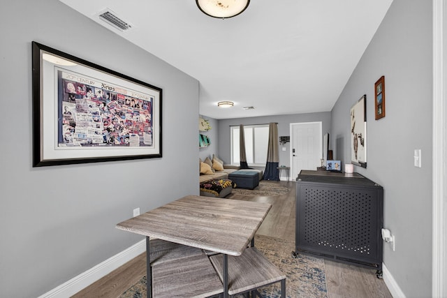 306 N A St, Lake Worth Beach, FL 33460 - dining area with wood finished floors