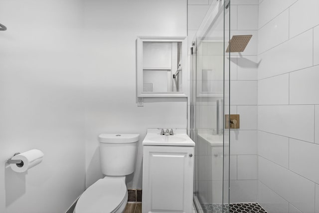 306 N A St, Lake Worth Beach, FL 33460 - bathroom with vanity and a stall shower