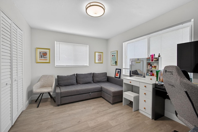 306 N A St, Lake Worth Beach, FL 33460 - office space with light wood-style flooring and baseboards