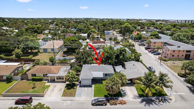 306 N A St, Lake Worth Beach, FL 33460 - aerial perspective of suburban area
