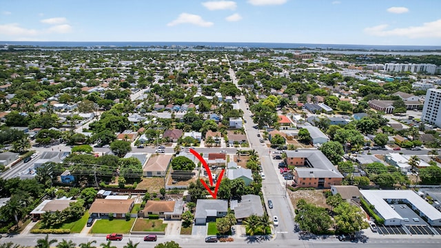 306 N A St, Lake Worth Beach, FL 33460 - bird's eye view