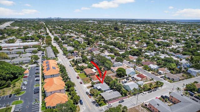 306 N A St, Lake Worth Beach, FL 33460 - aerial perspective of suburban area