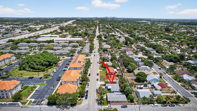 306 N A St, Lake Worth Beach, FL 33460 - bird's eye view