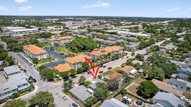 306 N A St, Lake Worth Beach, FL 33460 - aerial view of property's location