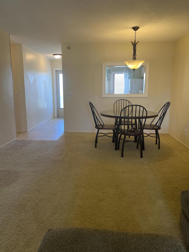 2112 NE 1st Way Unit 206, Boynton Beach, FL 33435 - dining room featuring carpet floors