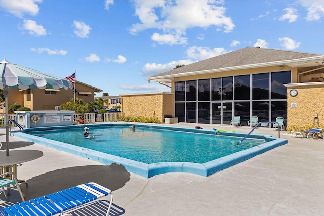 2112 NE 1st Way Unit 206, Boynton Beach, FL 33435 - community pool with a patio area