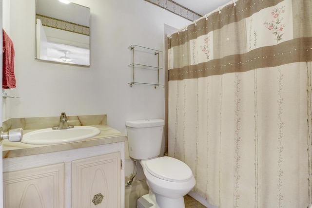 968 Sumter Rd W, West Palm Beach, FL 33415 - bathroom featuring vanity and a shower with shower curtain