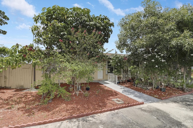968 Sumter Rd W, West Palm Beach, FL 33415 - obstructed view of property featuring stucco siding