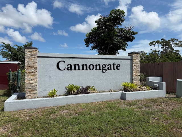 968 Sumter Rd W, West Palm Beach, FL 33415 - view of community / neighborhood sign