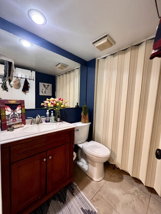 1535 Masters Cir Unit 148, Delray Beach, FL 33445 - bathroom with vanity and tile patterned flooring