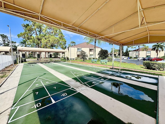 312 Knotty Pine Cir Unit C-1, Greenacres, FL 33463 - view of home's community featuring shuffleboard