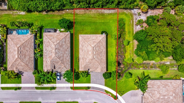 2571 SW Berry Park Cir, Palm City, FL 34990 - aerial overview of property's location featuring property boundaries highlighted