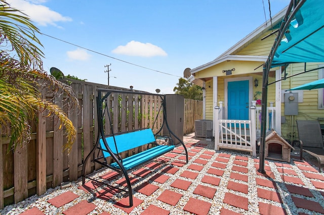 406 N D St, Lake Worth Beach, FL 33460 - view of patio
