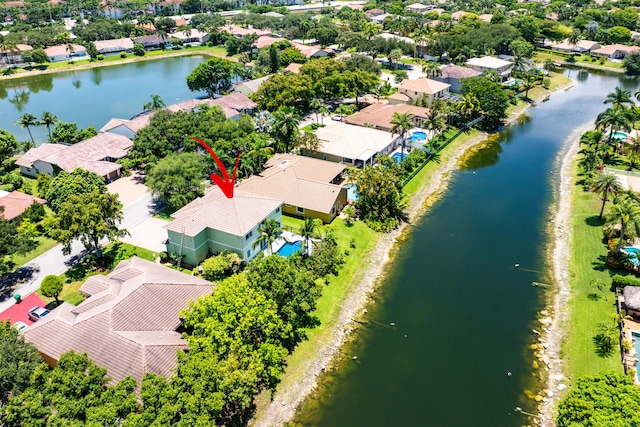 5783 NW 48th Ct, Coral Springs, FL 33067 - aerial view of residential area with a nearby body of water