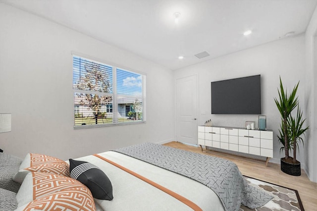 14511 Three Ponds Trl, Delray Beach, FL 33446 - bedroom with wood finished floors and recessed lighting