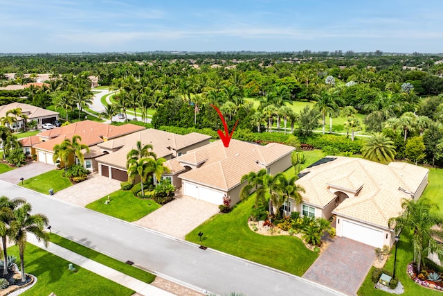 8271 Green Mountain Rd, Boynton Beach, FL 33473 - aerial view of residential area featuring a tree filled landscape