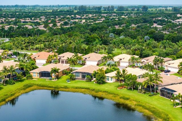8271 Green Mountain Rd, Boynton Beach, FL 33473 - aerial view of residential area featuring a nearby body of water