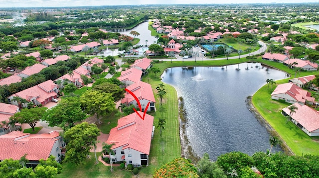7824 Lexington Club Blvd Unit A, Delray Beach, FL 33446 - aerial perspective of suburban area with a large body of water