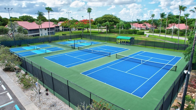 7824 Lexington Club Blvd Unit A, Delray Beach, FL 33446 - view of tennis court