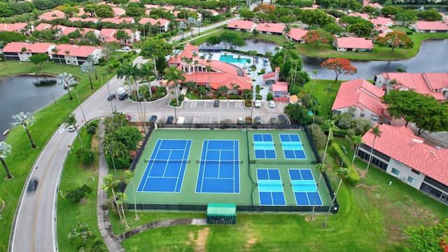 7824 Lexington Club Blvd Unit A, Delray Beach, FL 33446 - aerial view of residential area with a nearby body of water
