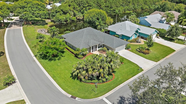 1200 SW Arrowhead Ct, Palm City, FL 34990 - view from above of property featuring a forest
