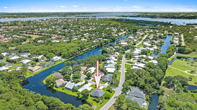 1200 SW Arrowhead Ct, Palm City, FL 34990 - view of property location with nearby suburban area and a large body of water