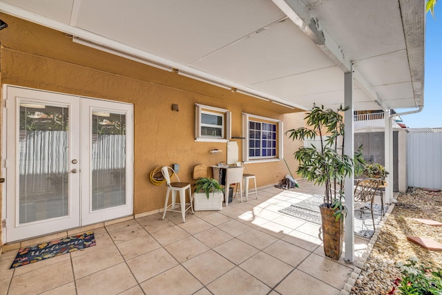 7853 W 36th Ave Unit 104, Hialeah, FL 33018 - view of patio with french doors