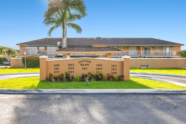 7853 W 36th Ave Unit 104, Hialeah, FL 33018 - view of community / neighborhood sign