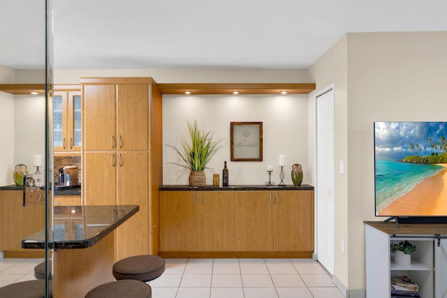 7853 W 36th Ave Unit 104, Hialeah, FL 33018 - bar with light tile patterned floors