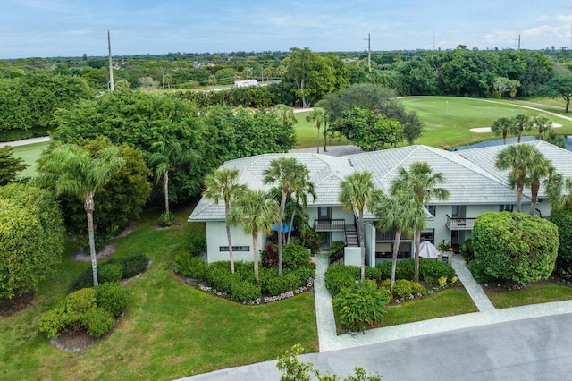 3843 Quail Ridge Drive Mallard, Boynton Beach, FL 33436 - view of subject property featuring a tree filled landscape and a golf course