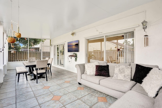 3385 Seabreeze Ln, Margate, FL 33063 - sunroom / solarium with an outdoor hangout area and outdoor dining area
