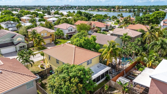 3385 Seabreeze Ln, Margate, FL 33063 - aerial view of residential area featuring a nearby body of water