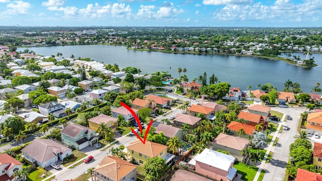 3385 Seabreeze Ln, Margate, FL 33063 - aerial view of residential area with a nearby body of water