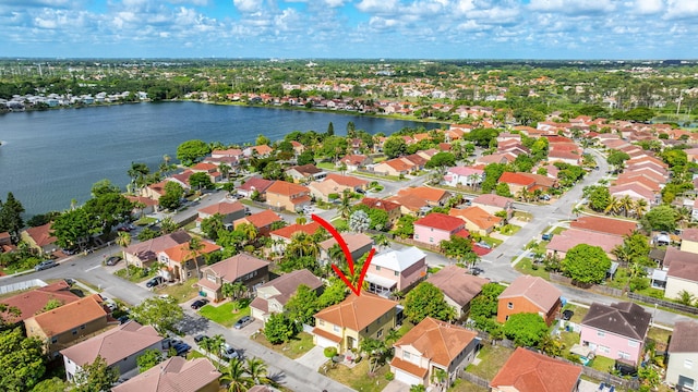 3385 Seabreeze Ln, Margate, FL 33063 - aerial view of residential area featuring a large body of water