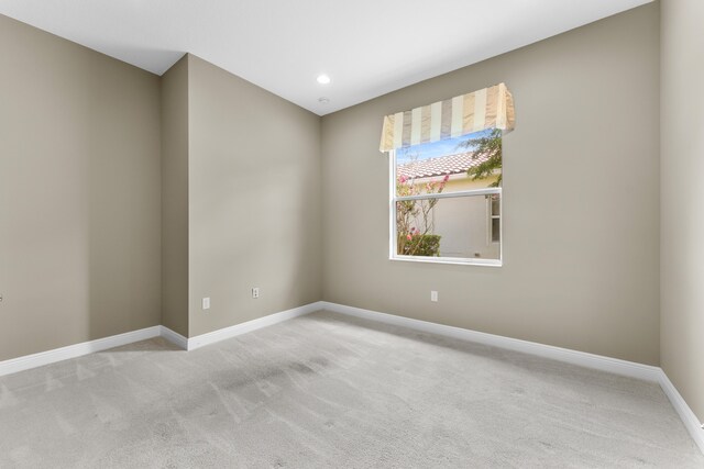 2854 Bellarosa Cir, Royal Palm Beach, FL 33411 - carpeted spare room with baseboards and recessed lighting