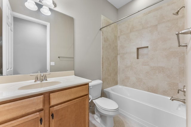 2854 Bellarosa Cir, Royal Palm Beach, FL 33411 - full bathroom with vanity and shower / washtub combination