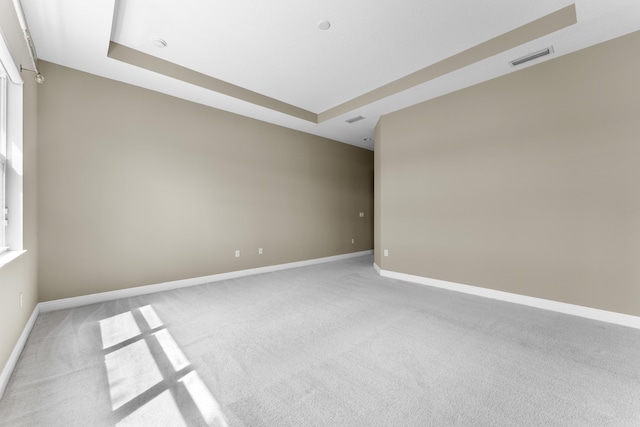 2854 Bellarosa Cir, Royal Palm Beach, FL 33411 - unfurnished room with carpet floors and a raised ceiling